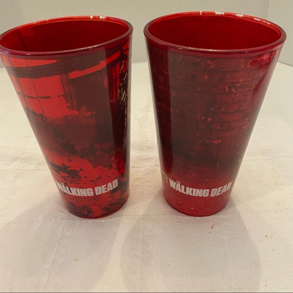 The walking dead glasses. AMC tumbler. 2015. - Picture 8 of 8